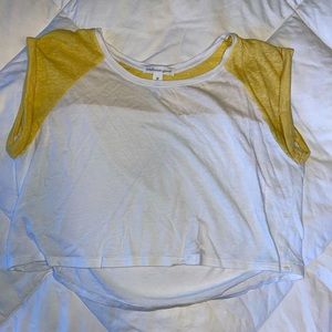 Cute Baseball Tee Crop Top! Ambiance Apparel SIZE M, but fits like a S